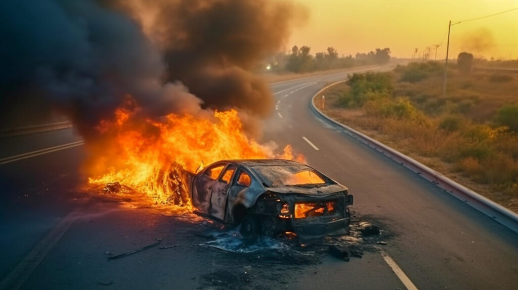 Brutal Traffic Accident Rollover